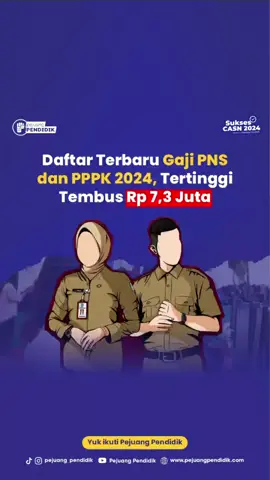 Daftar Gaji PNS 2024 1. Gaji PNS Golongan I - Golongan Ia naik mulai dari Rp 1.685.700 sampai Rp2.522.600 - Golongan Ib naik mulai Rp1.840.800 sampai Rp2.670.700 - Golongan Ic naik mulai Rp1.918.700 sampai Rp2.783.700 - Golongan Id naik mulai Rp1.999.900 sampai Rp2.901.400 2. Gaji PNS Golongan II - Golongan IIa naik mulai Rp2.184.000 sampai Rp3.633.400 - Golongan IIb mulai Rp2.385.000 sampai Rp3.797.500 - Golongan IIc mulai Rp2.485.900 sampai Rp3.958.200 - Golongan IId mulai Rp2.591.000 sampai Rp4.125.600 3. Gaji PNS Golongan III - Golongan IIIa naik mulai Rp2.785.700 sampai Rp4.575.200 - Golongan IIIb mulai Rp2.903.600 sampai Rp4.768.800 - Golongan IIIc mulai Rp3.026.400 sampai Rp4.970.500 - Golongan IIId mulai Rp3.154.400 sampai Rp5.180.700 4. Gaji PNS Golongan IV - Golongan IVa naik mulai Rp3.287.800 sampai Rp5.399.900 - Golongan IVb mulai Rp3.426.900 sampai Rp5.628.300 - Golongan IVc mulai Rp3.571.900 sampai Rp5.866.400 - Golongan IVd Rp3.723.000 - Rp6.114.500 - Golongan IVe mulai Rp3.880.400 sampai Rp6.373.200 Daftar Gaji PPPK 2024 - Golongan I Rp1.938.500-Rp2.900.900 - Golongan II Rp2.116.900-Rp3.071.200 - Golongan III Rp2.206.500-Rp3.201.200 - Golongan IV Rp2.299.800-Rp3.336.600 - Golongan V Rp2.511.500-Rp4.189.900 - Golongan VI Rp2.742.800-Rp4.367.100 - Golongan VII Rp2.858.800-Rp4.551.800 - Golongan VIII Rp2.979.700-Rp4.744.400 - Golongan IX Rp3.203.600-Rp5.261.500 - Golongan X Rp3.339.100-Rp5.484.000 - Golongan XI Rp3.480.300-Rp5.716.000 - Golongan XII Rp3.627.500-Rp5.957.800 - Golongan XIII Rp3.781.000-Rp6.209.800 - Golongan XIV Rp3.940.900-Rp6.472.500 - Golongan XV Rp4.107.600-Rp6.746.200 - Golongan XVI Rp4.281.400-Rp7.031.600 - Golongan XVII Rp4.462.500-Rp7.329.000#ConSantanderConecto 