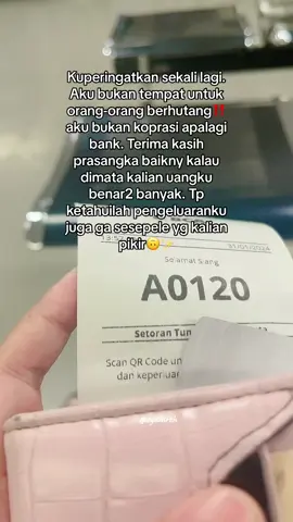 Kan aku mengusahakan selalu punya uang buat diriku sendiri, biar ga ngrepotin org lain🥹 #allahumasollialaasayyidinaamuhammad #hasbunallahwanikmalwakil #quoteoftheday 