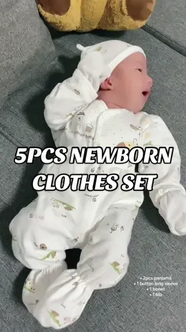 wala ng mas susulit pa sa ganda ng quality 🥰. #fypppppppppppppp #fyp #newbornset #newborn #5pcsnewbornclothingset #affordable #newbornbabies #newbornmusthaves #babytok #pregnant #baby 