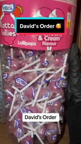 David’s Order !! 😨 Order yours down below! ✌️🚨 #candylicioustime #candylicious #foryoupage #trending #vidal #lotto #lollies #lollipops #candyshop #sweets #sweetshop #tub #singletogo #singletogodrinkmixsachets #prime #frozencandy #frozencandytrend #watertok #drinkmix #drinkmixing #drinkmixer #watertokuk #americandrink #americandrinksuk #trends #waterorjuice #usa #Wales #unitedkingdom #flavouredwater #ireland #Scotland #waterrecipe #hydrationation #fyp #fypシ #zerosugar #drinkmorewater #tiktokmademebuyit #candy #Christmas #sale #winter #Boxingdaysale #tiktokmademebuyit #boxingday  #viral #tiktokshop #newyears #bargain #spotlight #festivesale #gifts #2024 #newyesrseve #flash sale