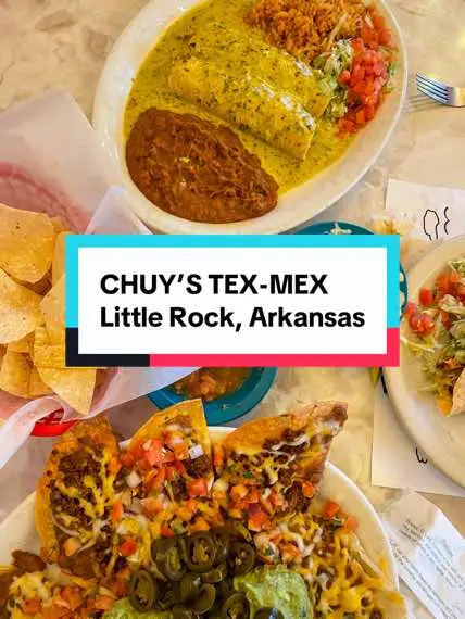 We all hop in the car and head to Chuy’s for lunch, and you order what?? #chuys #littlerock #schedulingadventure 