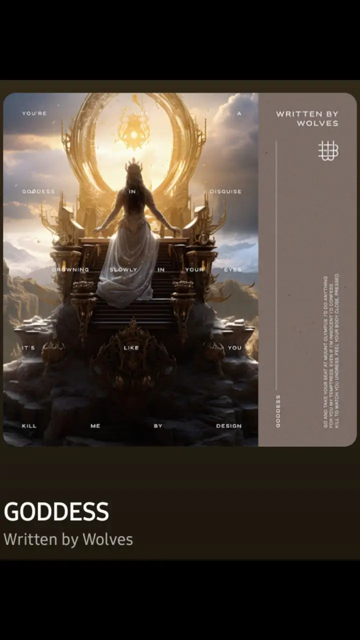 Written by Wolves - Goddess #writtenbywolves #goddess #myplaylist #fyp #fy #metal #music #youtubemusic #fypシ #spotify 