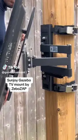 Sunjoy Gazebo tv mount by ZeboZAP
