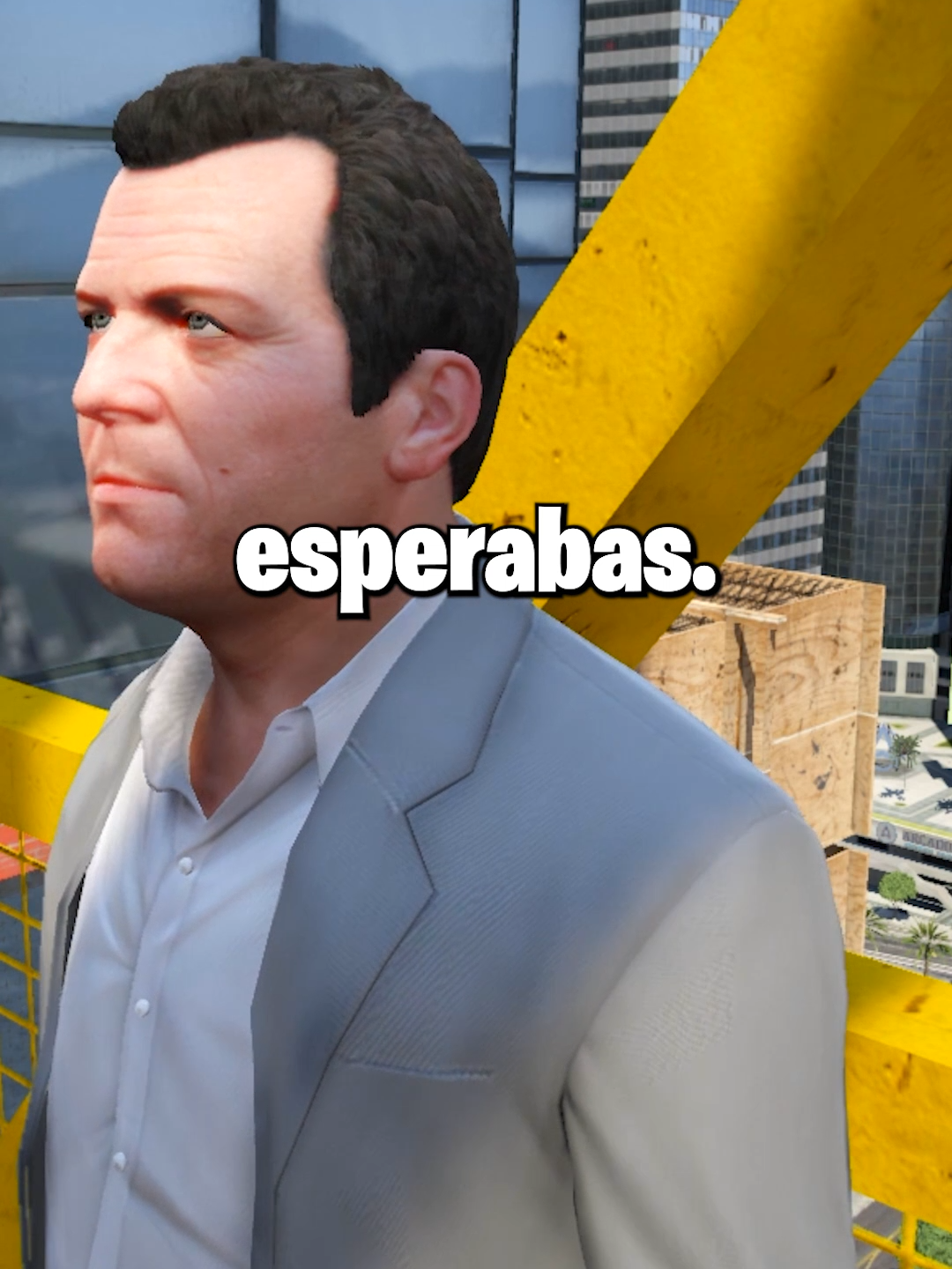 ¿Que Pasa si Quedamos con Michael y Subimos una Escalera en GTA 5? #gta5 #Gta #gtav #axeelit0