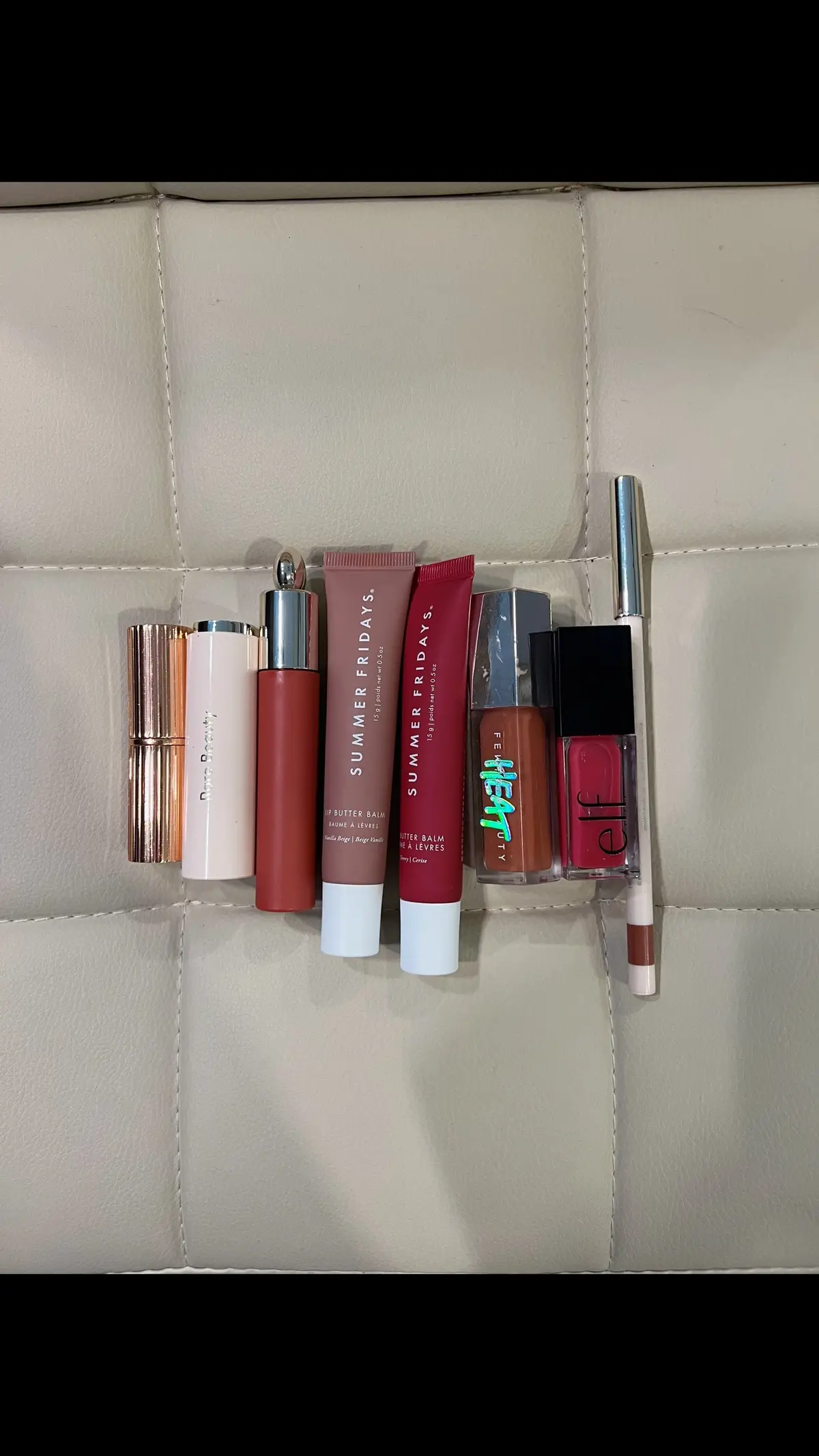 you can never have enough lip products in your purse ✨🤍