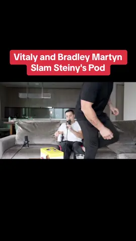 Vitaly and Bradley Martyn Slam Steiny's Pod! #vitaly #bradleymartyn #fullsend #nelk #nelkboys #steiny #fullsendlive @Kyle Forgeard @Vitaly @NELKBOYS @Steiny @FULL SEND @One Night with Steiny @Bradley Martyn 
