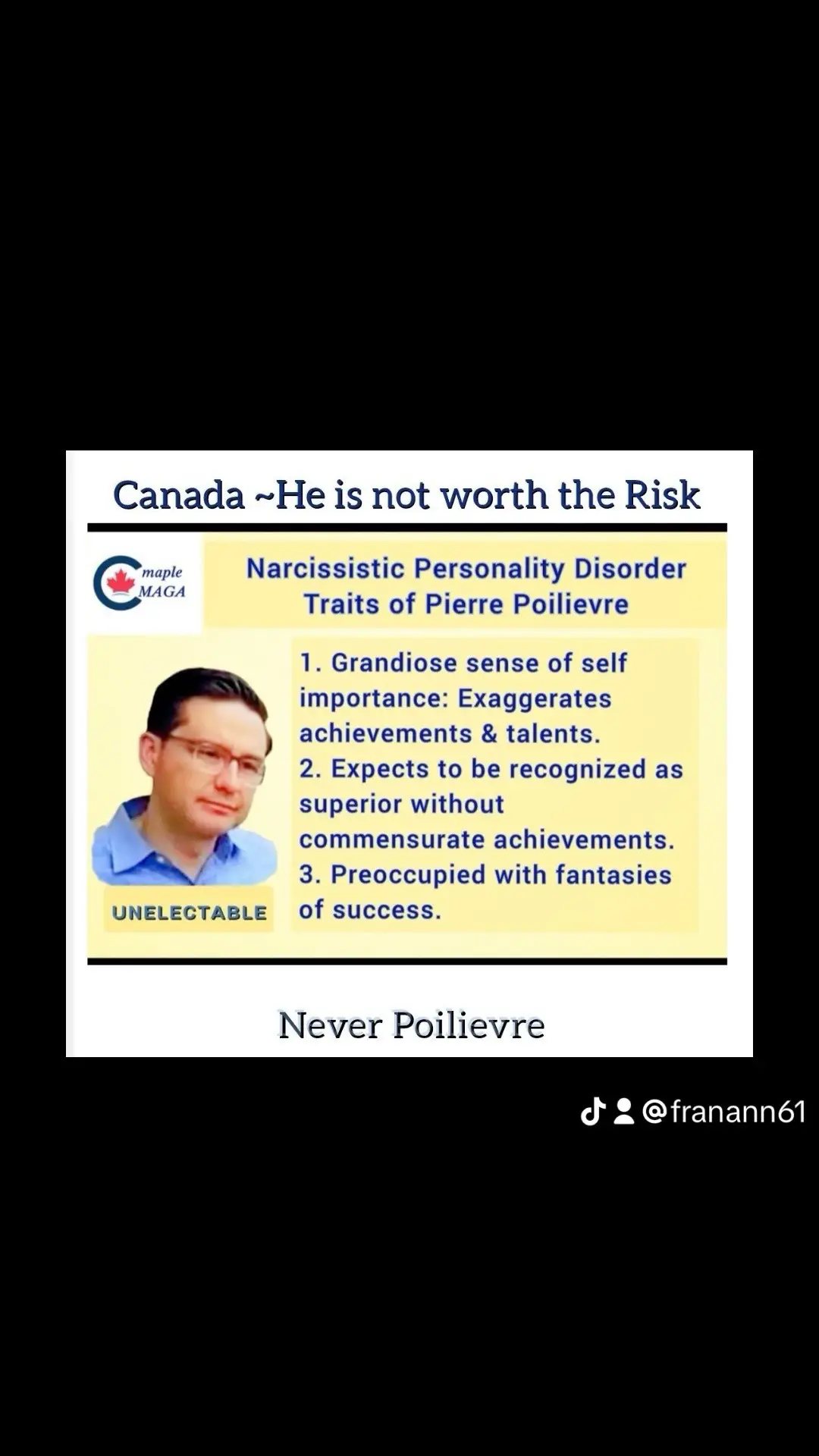 #ConservativesLie  #PierrePoilievreLies  #NeverVoteConservative 