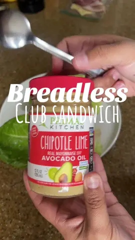Breadless club sandwich 🤌🏼🥪🥬