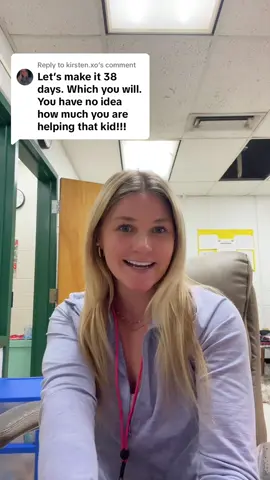 Replying to @kirsten.xo SO PROUD 🥹 #teach #teacher #student #highschool #highschoolteacher #sober #clean #progress #youngteacher #youngteacherproblems #health #Fitness