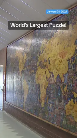 School unites to solve “world’s largest puzzle!” #cachecounty #utah #puzzle #puzzling #jigsaw #jigsawpuzzle #unity #ksl #kslnews 