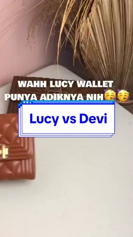 Waduuu lucy wallet dah ada verai kicil nya nihh!!🤭🤭 #dompet #jimshoney #dompetwanita #payday #lokalbrand 