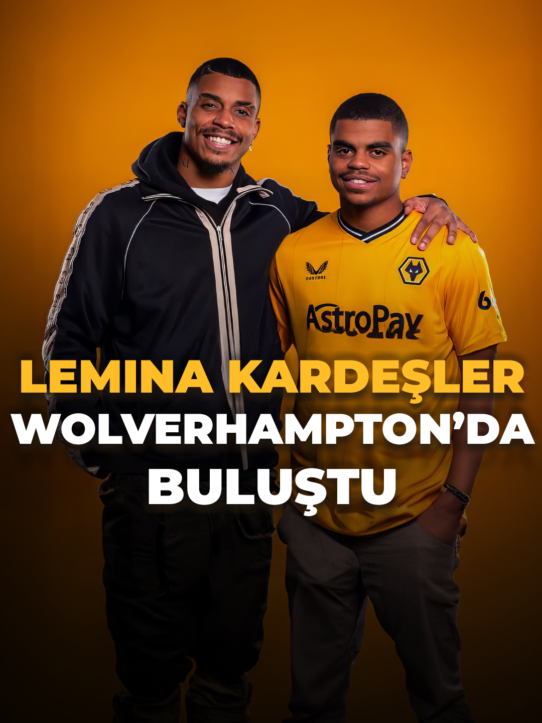 Lemina kardeşler Wolverhampton'da buluştu. #gdhspor #futbol #lemina