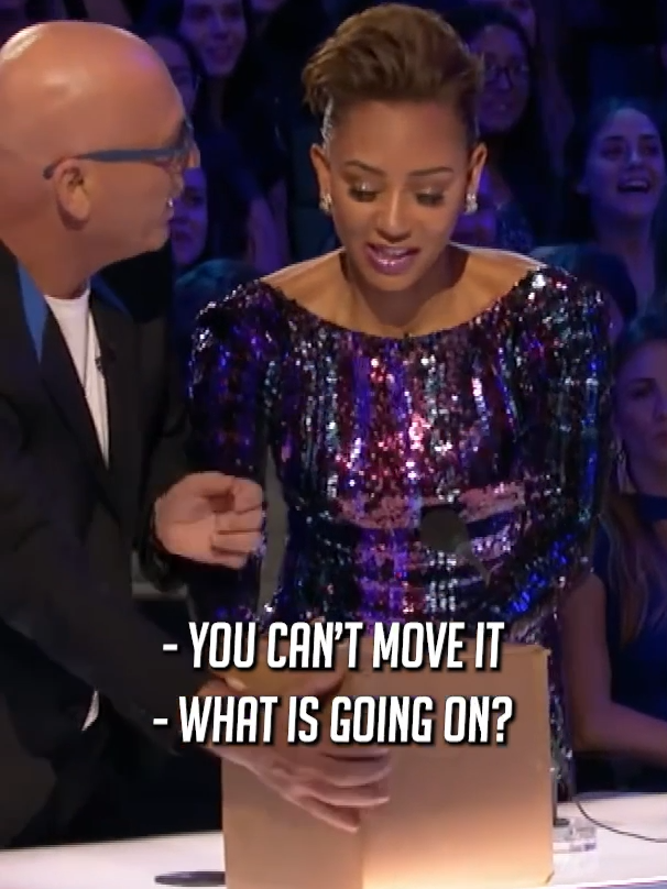 Can Anyone Lift It? #americasgottalent #agt #magic #magictrick #impossible #simoncowell #howiemandel #heidiklum #melb #magician