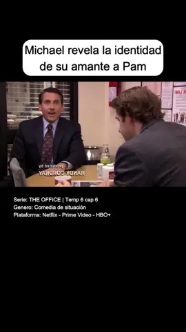 Michael revela la identidad de su amante a Pam... #theoffice #michaelscott  @peli_clips_pe