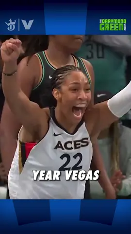 A’ja Wilson and Dray talk about being on “super teams” #WNBA #aces #basketball 