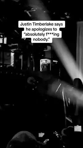 #JustinTimberlake made a BOLD statement at his NYC show after #BritneySpears’ public apology: “I’d like to take this opportunity to apologize to absolutely f***ing nobody.” 👀 (🎥: Gilberto Hora)  #crymeariver #britneyarmy #britneyspearsfan #irvingplaza #nyc 