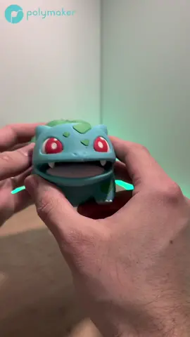 Print'em all !! It's the launch of a BIG project to print the first 151 Pokemon in multicolor! Models for FREE in bio. We start today with Bulbasaur, to print it you will need PolyTerra PLA filaments from @Polymaker 3D filaments . Arctic Teal, Forest Green, Sakura Pink, Lava Red, Cotton White. Happy Printing !!