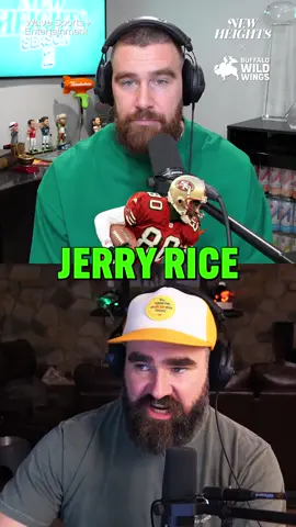 Breaking a Jerry Rice record had Trav reminiscing about backyard football @Buffalo Wild Wings 