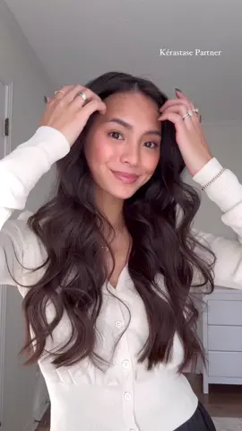 @Kérastase Nutritive Lotion Thermique Heat Protecting Spray is the secret to keeping my hair looking healthy and refreshed after styling! #KerastasePartner #heatprotectant #hairstyle #Splice 