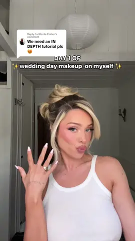 Replying to @Nicole Fisher all products linked on my ltk 💕💍🕊️#bridalmakeup #bridal #makeup #bridetobe #weddingdaymakeup #makeuptut #makeuptutorial 