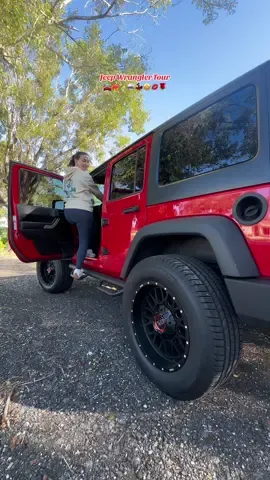 After 15 years i FINALLY got my dream car 🚘❤️‍🔥💃🏻 meet my new baby, Ruby the Rubicon #jeep #jeeplife #jeepwrangler #jeepgirl #duckingjeeps 