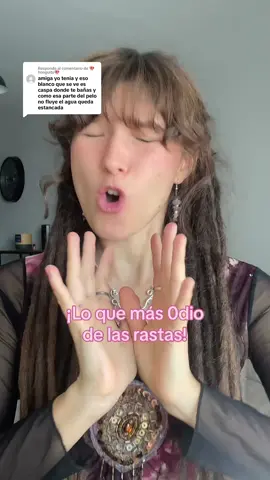 Respuesta a @🍄honguito🍄 ¿qué os parece la solución? ¿Me hago más rastas? 🥺🫶🏻 ig:amets98 🎀 #rastas #dreads #dreadlocks #hippie 