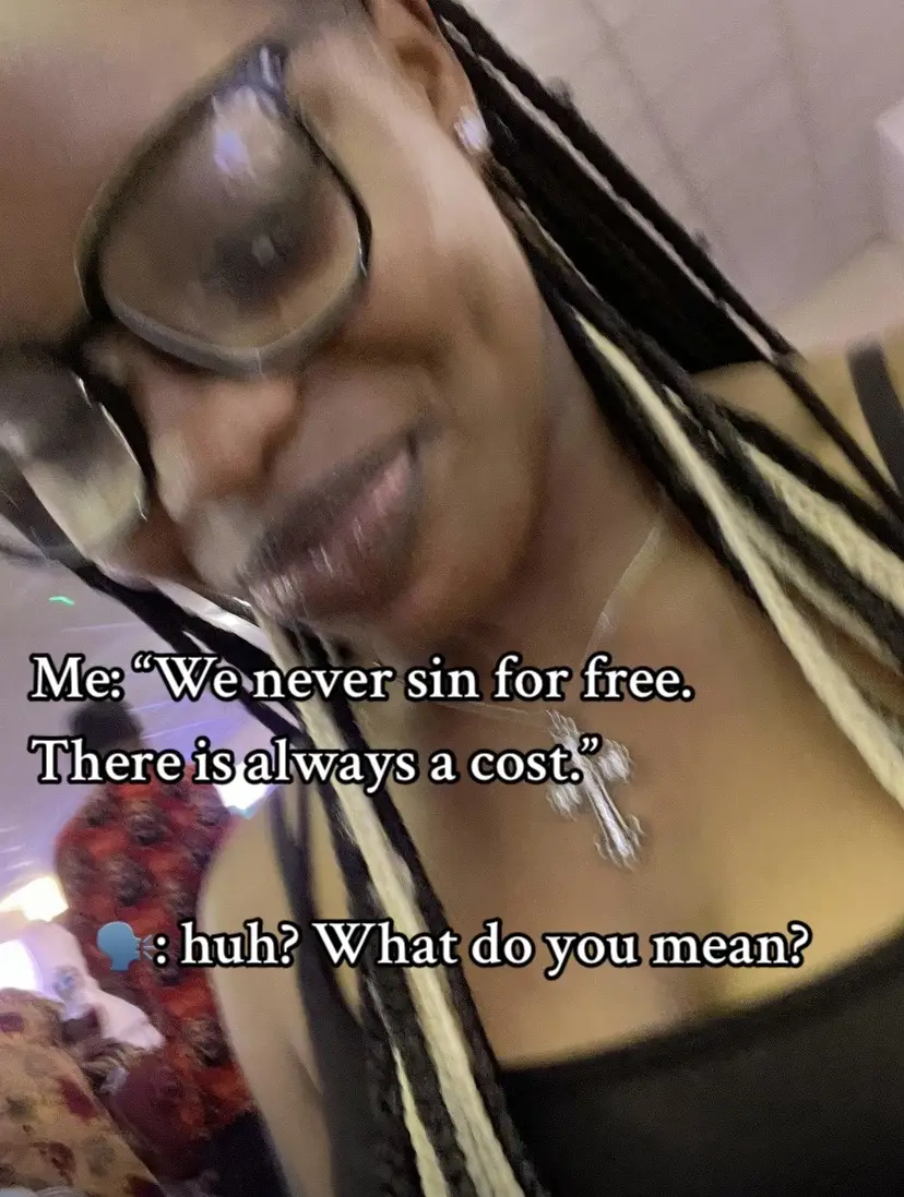 We never sin for free. There is always a cost. And counting that cost can make us less willing to follow our tempted hearts into spiritual danger. 😮‍💨#blowthisup #trending #fypシ゚viral #sinisexpensive #christiantiktok #God 