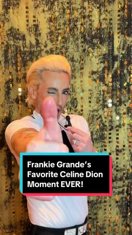 #FrankieGrande shares his favorite Celine Dion moment EVER. What’s yours? 🎤✨ #celinedion #tamronhallshow #tamronhall 