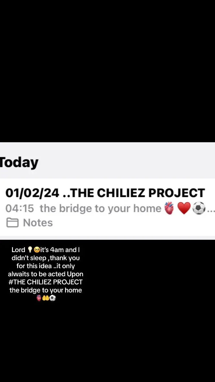 Starting on a knew jouney ,🫀⚽️,l want footballers especially in  ZIMBABWE to fail for themselves not because they didn’t get opportunities or chances..#THE CHILIEZ PROJECT  the bridge to your home 🫀♥️💡