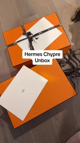 Finally!!! Getting these was a total mission in itself! 🥹😍  ##hermeschypre##chypre##hermes##unbox