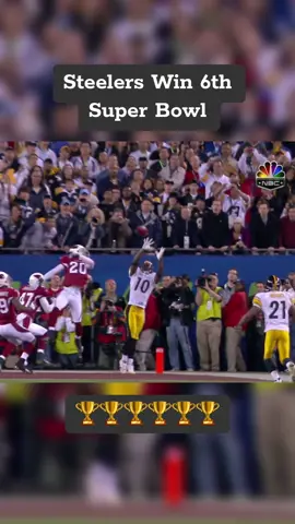 OTD in 2009, Big Ben and the Steelers won their 6th ring as a franchise #todaysdateinsports  Video Credits: @NFL @NBC  #pittsburgh #pittsburghsteelers #steelers #steelcity #steelersnation #steelersfootball #blackandyellow #steelerscountry #benroethlisberger #bigben #santonioholmes #nfl #NFLPlayoffs #nflfootball #nflhighlights #nflsunday #SuperBowl #superbowlchamps #superbowl43 #sportshighlights #nbcsports