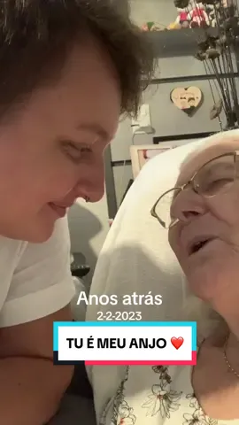 QUE SAUDADE DE OUVIR ELA FALADO: TU É MEU ANJO 🥹❤️ #amor #saudades #alzheimer #medicina 
