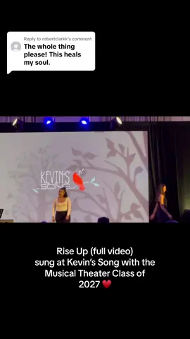 Replying to @robertclarkk 2 million views on the practice video is so crazy, my class and I are shocked! here is the full video of “Rise Up” everyones been requesting! It was such an amazing experience!! #singing#viral#riseup#andraday#umichmt#musicaltheater#fypシ  #fullvideo#part2#theatertiktok