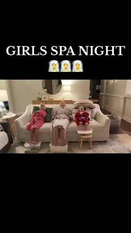 Instructions for the best at home spa night 🧖‍♀️ #parenthood #momlife #bestdad #girlmom #spanightathome #familytime #girlsnightin #toddlermom 