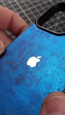 I have made new cases for Iphone and AirPods out of Italian leather in color Zaffiro. Sorry Tim Cook. #leathertok #asmr  #handmade 