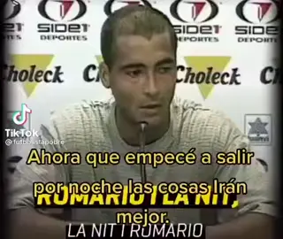 La noche y Romario 🍸🍻 #Futbol #Vintage #Romario #Humor 