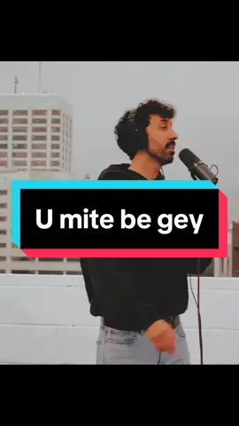 Send this to that special someone who might be gay. Even a little. Shout out! 🌈🌈🌈🌈 I had a lot of fun making these lil messages and I think ima keep@doing them. So please comment, tag, and share! #funny #funnyvideos #explore shout out to @lukeludd for filming @Tofer on the keys and @Zeuz for the hoodie. Best cop one they’re cool as heck. 