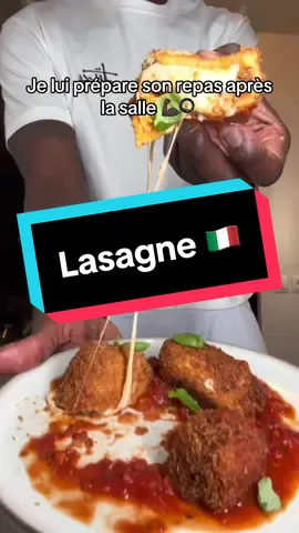 Lasagne pané mozza sur une sauce tomate cerises ✨ matin midi soir 👍🏾  #pourtoi #fypシ #lasagna #recette #cheese 
