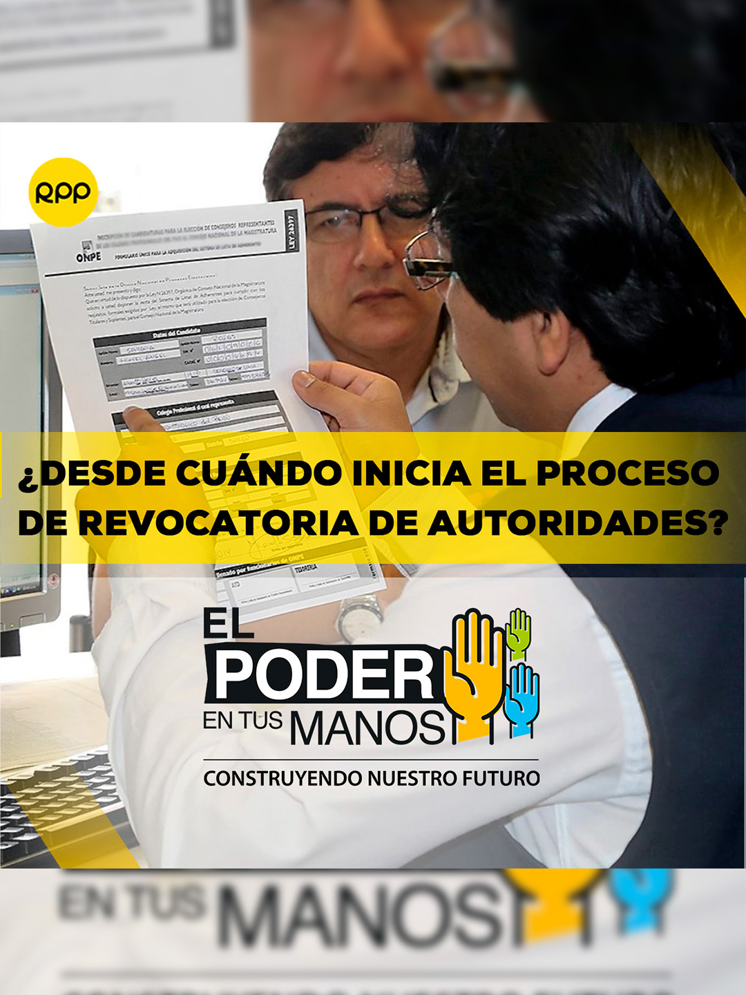 ¿SABÍAS QUE PUEDES REVOCAR A TU ALCALDE O GOBERNADOR REGIONAL SI NO ESTÁ REALIZANDO UNA ADECUADA GESTIÓN? #ELPODERENTUSMANOS ✋  ⚠️ 👉 La revocatoria es un derecho que todos los ciudadanos tienen y al cual pueden acudir si consideran que su gobernador regional, vicegobernador o incluso el alcalde de su distrito, no están cumpliendo de manera correcta las funciones por las cuales fueron elegidos. ¿Cuáles son los requisitos? ¿Quiénes la pueden presentar?