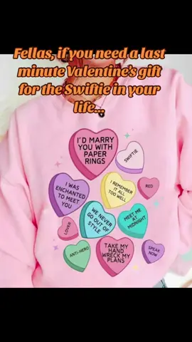 The perfect way to tell the Swiftie you love the most how you feel. Ladies, if you have to tag him or send it to him its ok. We wont’t tell.#tiktokshopfinds #taylorswifttok