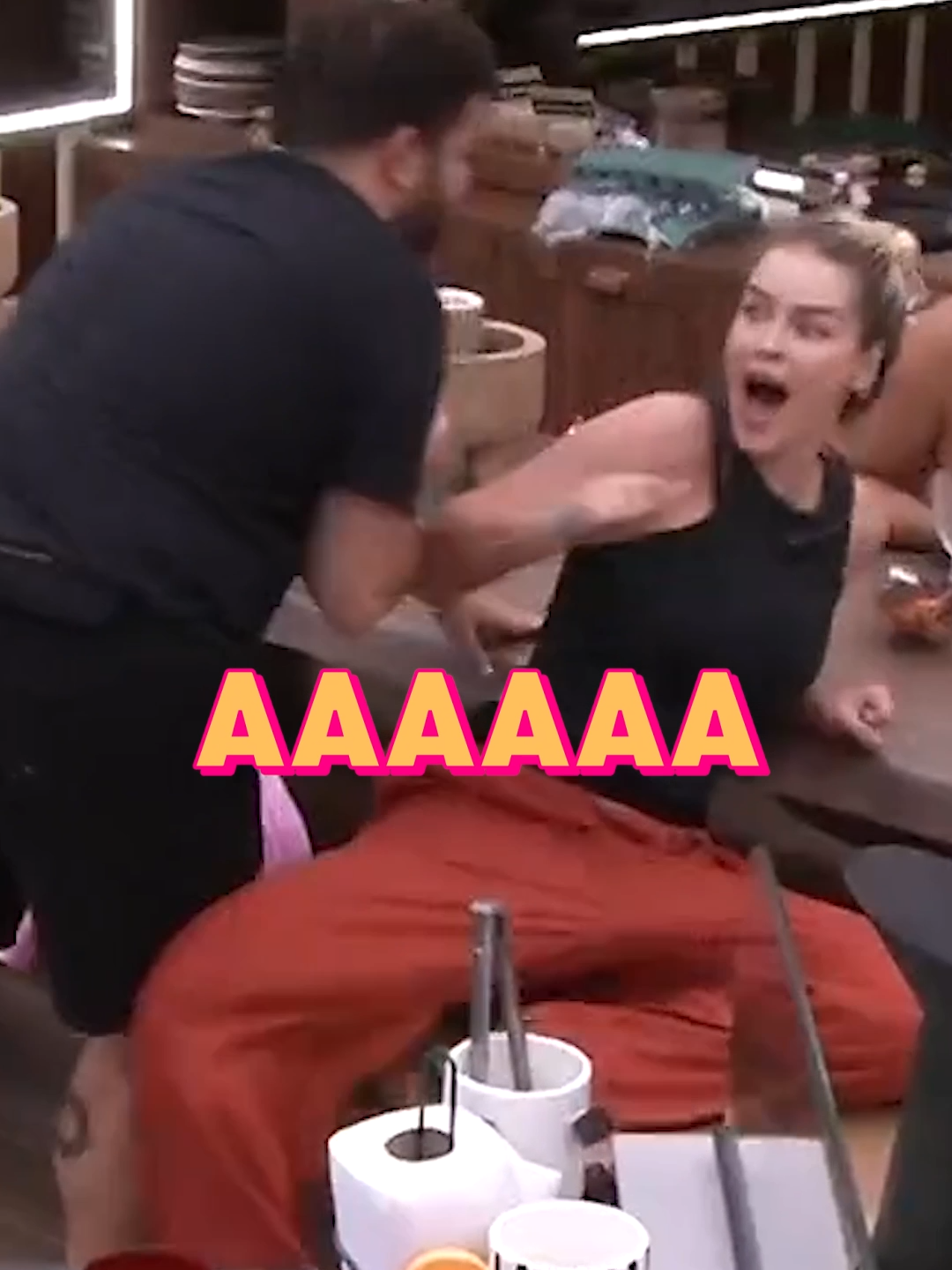 O susto que o Michel deu na Yasmin 🗣️ #BBB24 #BBB #gshow #RedeBBB