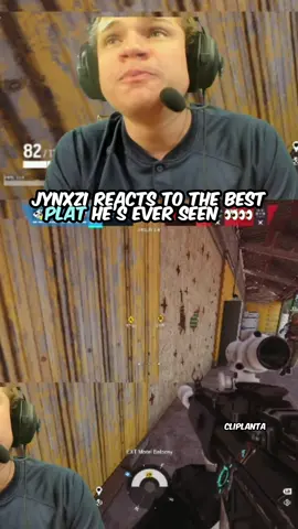 Jynxzi reacts to the best plat hes ever seen 👀👀 #jynxzi #jynxziclips #fyp #r6 