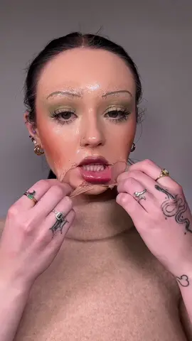 peeling a full face off🥳 #glassskin #patmcgrath #foryou #makeupremoval 