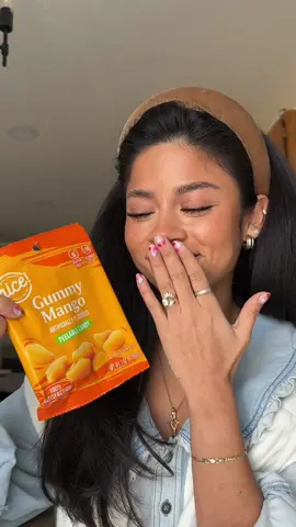 the little mango gummies were so fun & I did end up eating the whole bag