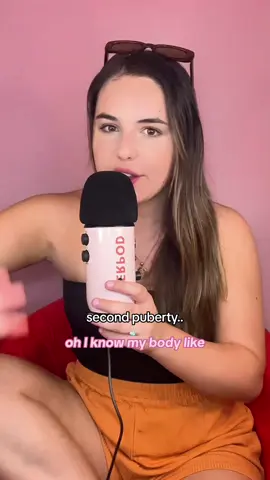 For my girlies going through what feels like a second puberty. Its okay were grown !!!  #secondpuberty  #bodyimage #bodyimageissues #selflove #SelfCare #selfacceptance xx