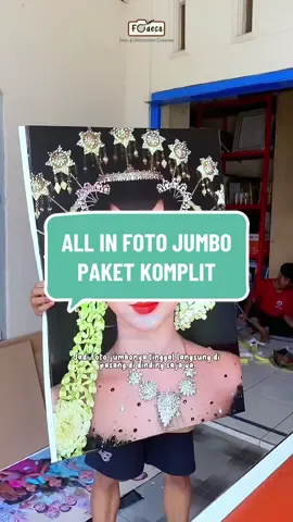 Membalas @Ochie0331 All in foto jumbo❤️‍🔥#fodecaofficial #cetakfoto #hiasandinding #fotojumbo #cetakfotobesar #fotobingkai #rekomendasicetakfoto #cetakfotomurah #rekomendasifoto #cetakfotowedding #fotoprewedding