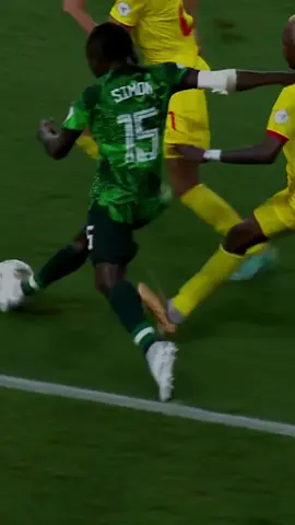 Footwork by Moses Simon! 🤩🇳🇬  #TotalEnergiesAFCON2023 #AFCON2023 #AFCON #SportsOnTikTok 