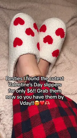 The perfect Valentines day gift to ask for or get for yourself!! So cute, comfy, and ofc affordable!❤️😍 #tiktokshopvalentinesday #ValentinesDay #vday #valentinesdaygift #valentines #valentinesdaygift #giftsforher #giftideas #giftideasforher #slippers #heartslippers 