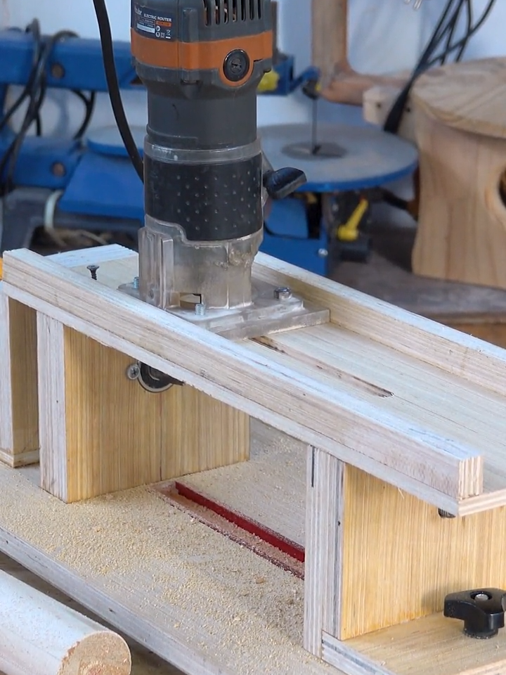 Amazing DIY Woodworking Tools Tips and Hacks Make Wood Lathe From Router