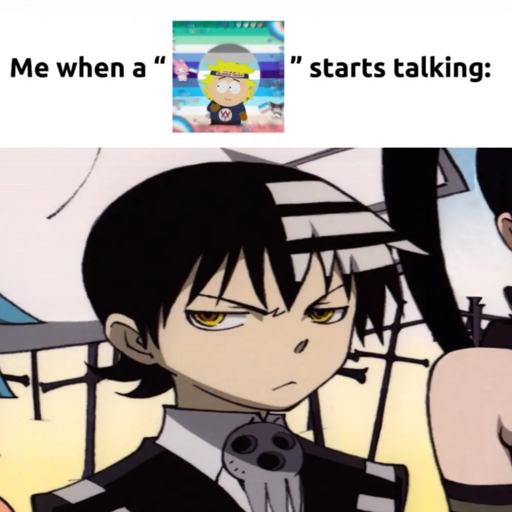 i dont know what else to post #souleater #anime #slideshow #relateable #ihatetaylorswiftwithmywholeheart #iwanthimsobad 